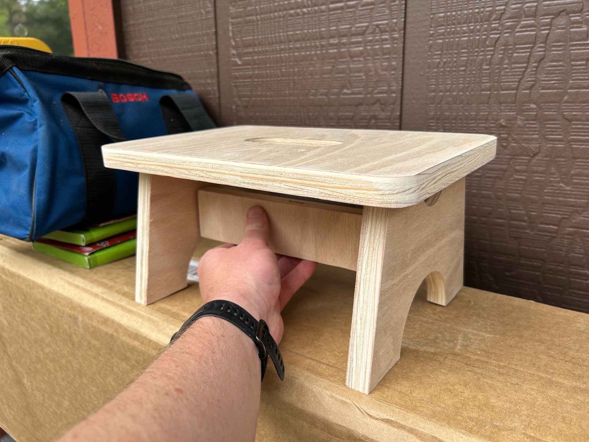 Wooden Stool Workshop